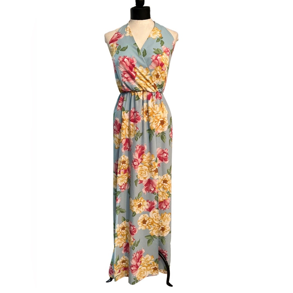 Maxi Short Floral Romper Dress | Foral Maxi | Short Romper